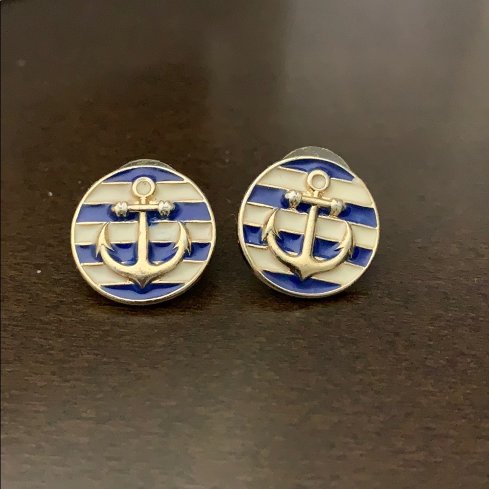 Nautical Anchor Earrings